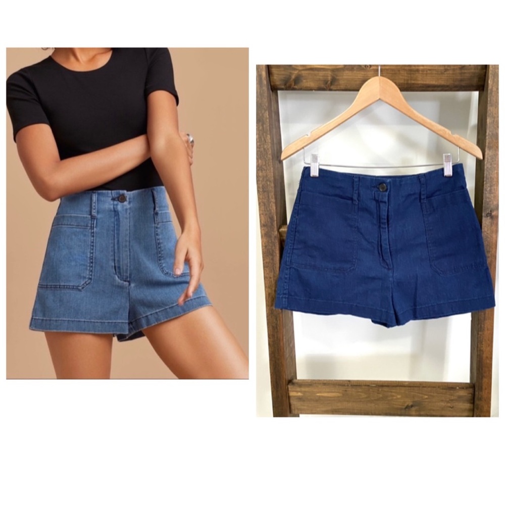 Wilfred Free Naves chambray shorts - Picture 1 of 3